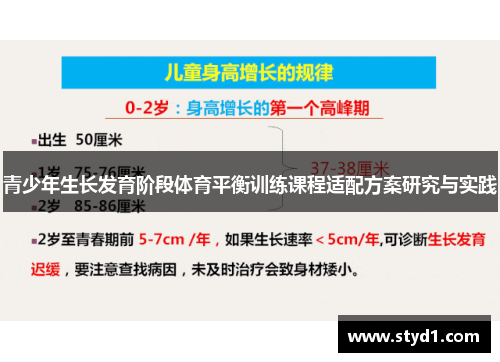 青少年生长发育阶段体育平衡训练课程适配方案研究与实践